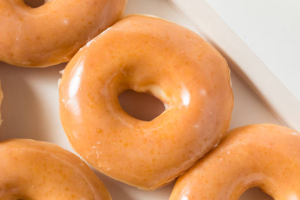 istock Homemade Glazed Yeast Donuts 1198707247