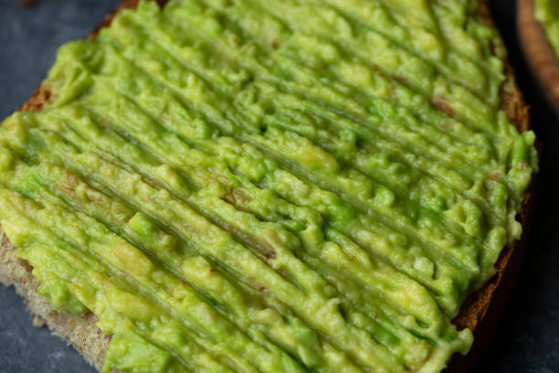 istock Healthy avocado toast ketogenic diet 1198709087