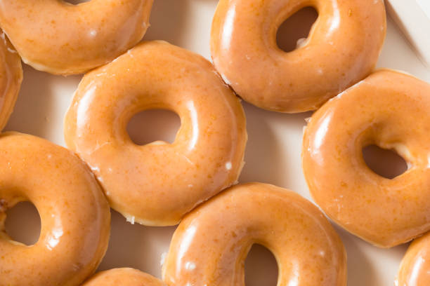 istock Homemade Glazed Yeast Donuts 1198709315