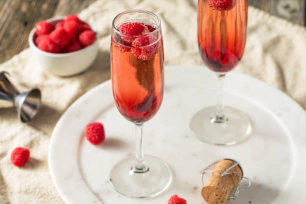 istock Refreshing Alcoholic Kir Royale 1198709337
