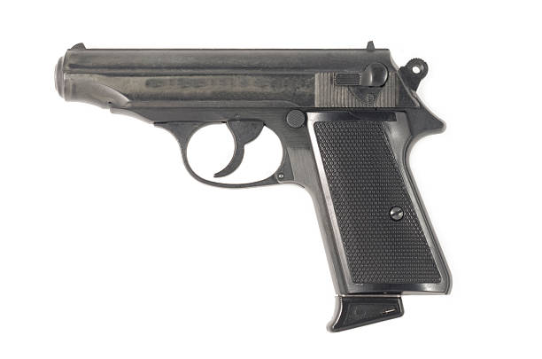 istock The close up of a pistol 119870946