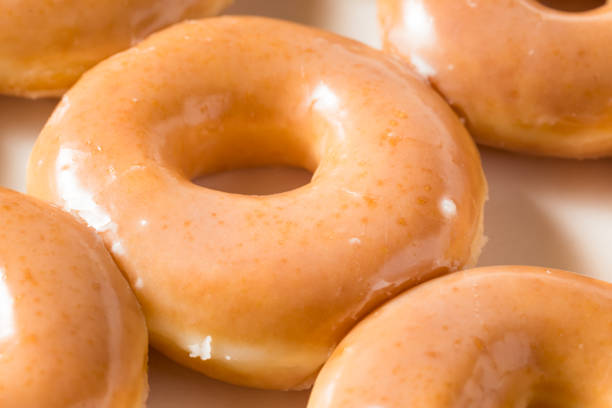 istock Homemade Glazed Yeast Donuts 1198709753