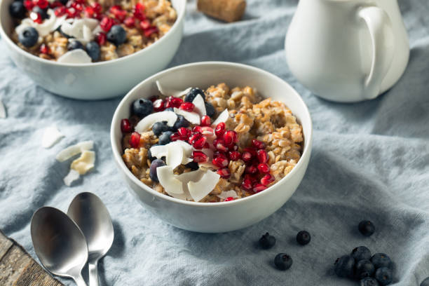 istock Hot Cooked Muesli Oatmeal 1198711154