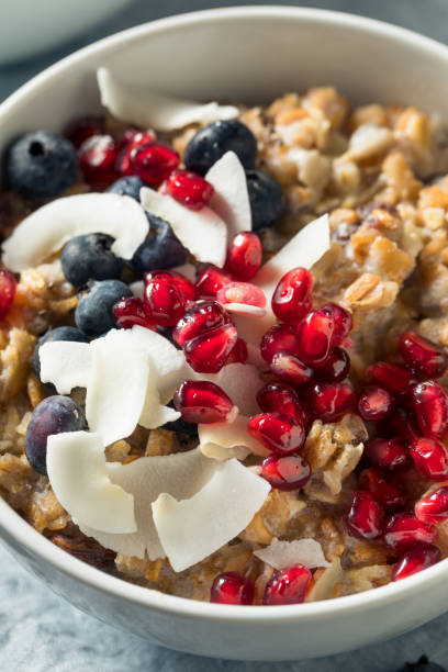 istock Hot Cooked Muesli Oatmeal 1198712182