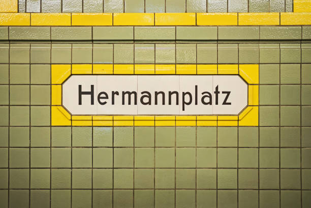 Hermannplatz, subway station in Berlin, Germany