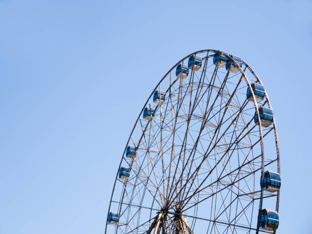 istock The ferris wheel with copy space 1198722205