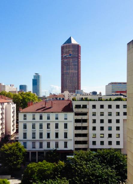 View on La Part-Dieu tower : \