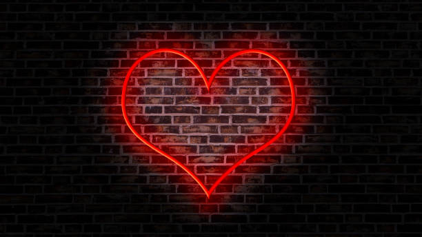 istock valentines day card with red heart frame. 1198726799