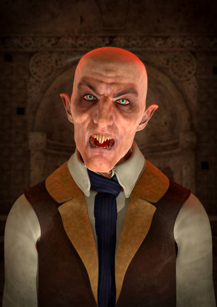 istock Portrait of vampire Nosferatu. 1198726874