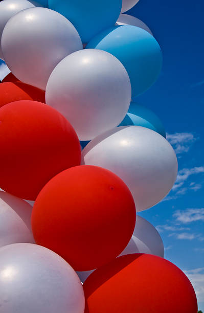 istock Air balloons on sky 119874058