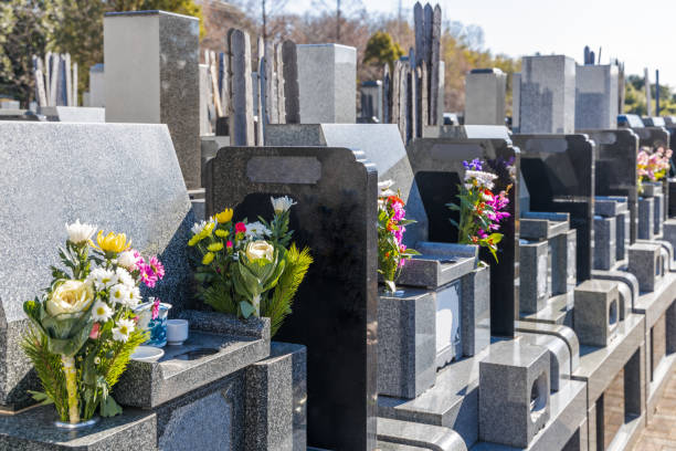 istock Cemetery grave where ancestors sleep 1198747354