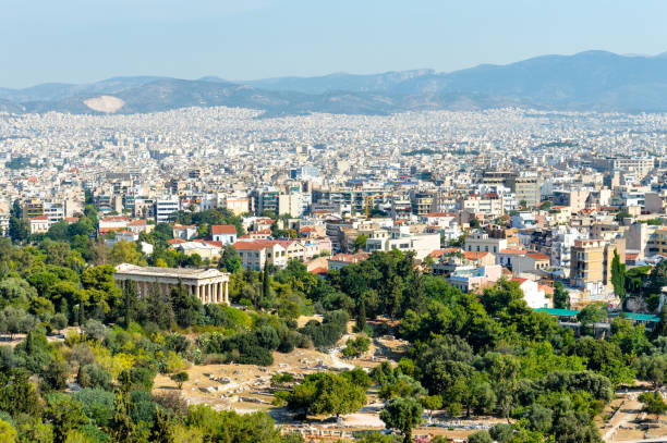 istock Ancient Greek ruins in Athens 1198751594