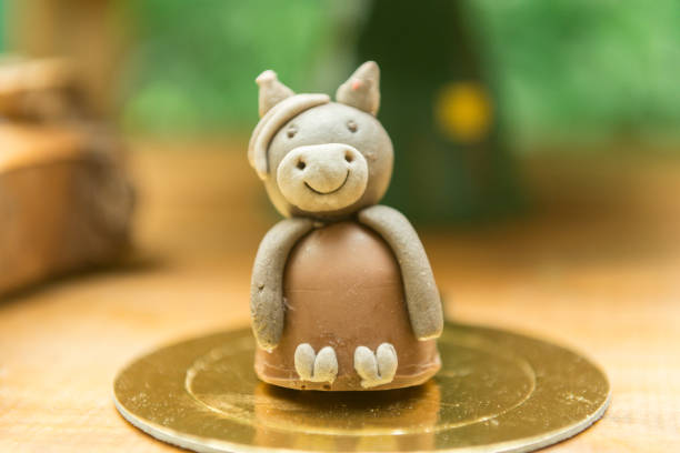 istock Kids Party Decoration - Farm Theme. Shaped candy personalized. 1198753500