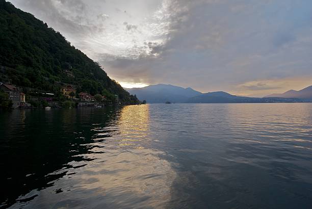 istock Lake Maggiore landscape at sunrise 119876383