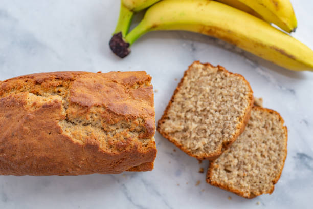 istock Healthy banana bread or cake 1198771068