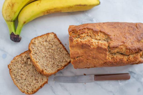 istock Healthy banana bread or cake 1198771081