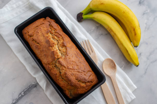 istock Healthy banana bread or cake 1198771120