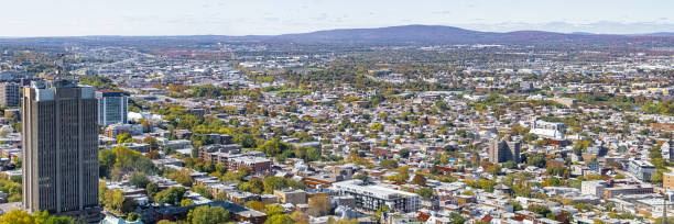istock Montreal in Canada, aerial view 1198775429