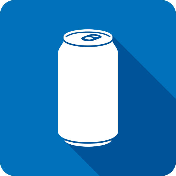 ソーダアイコンシルエット - drink can点のイラスト素材／クリップアート素材／マンガ素材／アイコン素材