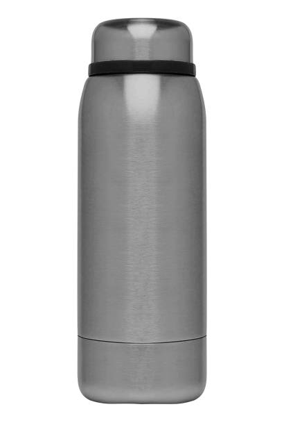 istock metal thermos. isolated on white background 1198788968