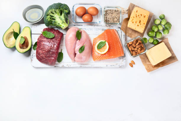 istock Healthy low carbs food. 1198790850