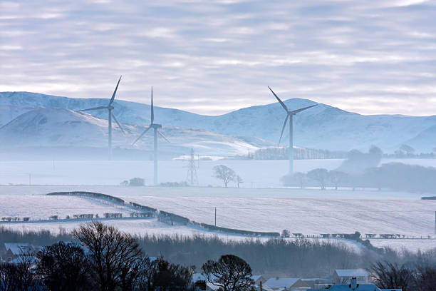 western alba fells - uk mountain color image cumbria foto e immagini stock