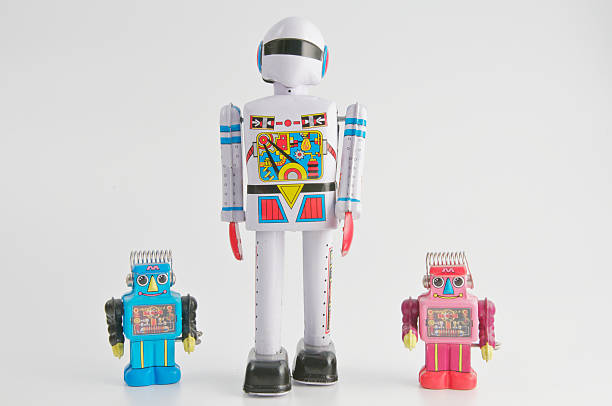 istock Family of robots 119880412