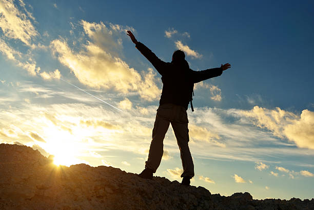 istock Tourist in mountain 119880830