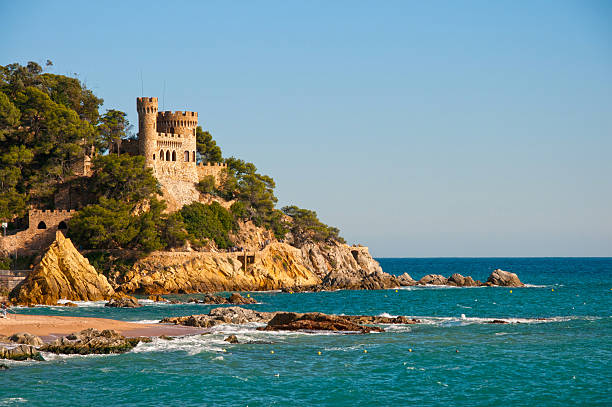 istock castle Sant Joan in Costa Brava 119881030