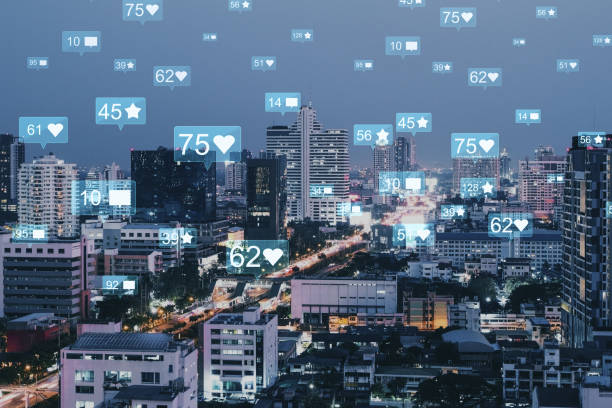 istock Night Bangkok social media backdrop 1198811562