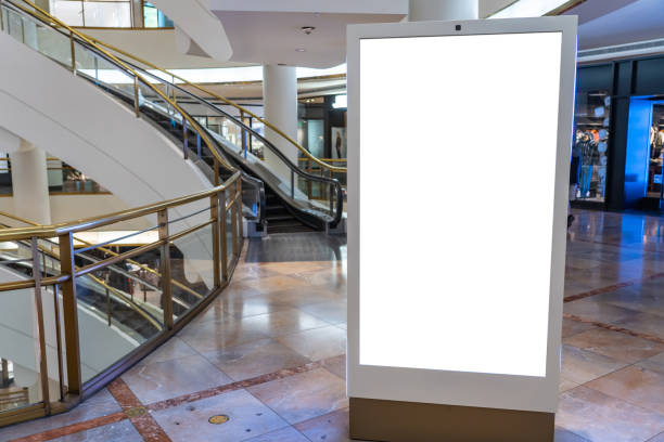 istock White billboard in a modern shopping center, mockup 1198812803