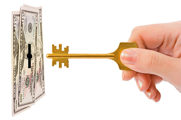 istock Hand with key and money 119881601