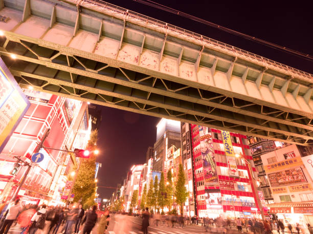 istock Akihabara Electric Town at Sunset 1198817125