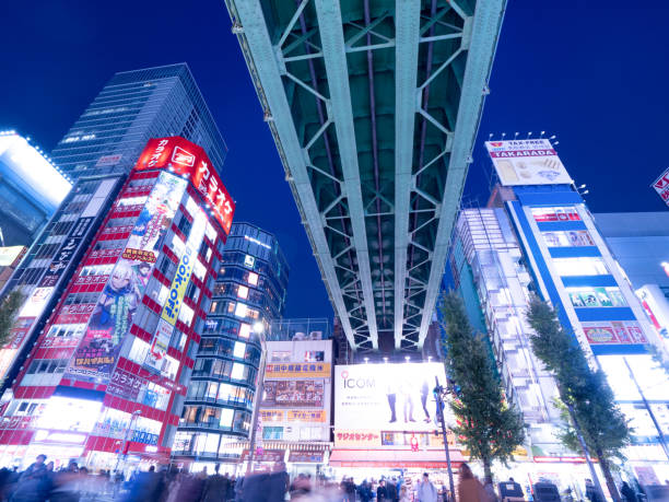 istock Akihabara Electric Town at Sunset 1198817147