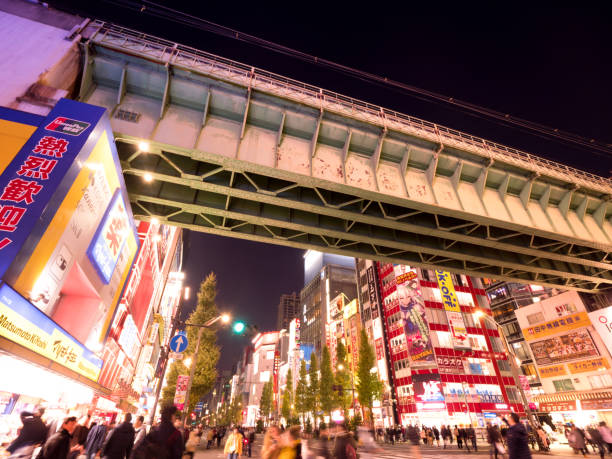 istock Akihabara Electric Town at Sunset 1198817175