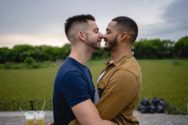 istock Homosexual couple in love 1198821927