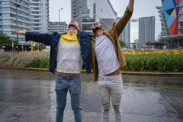 istock Homosexual couple at bliss 1198821977