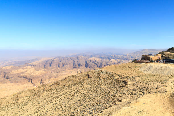 istock Arabah valley desert panorama with mountains in Jordan 1198832733