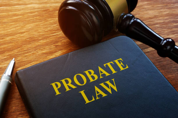 Probate Law book and wooden gavel in the court. Probate Law book and wooden gavel in the court. probate photos stock pictures, royalty-free photos & images