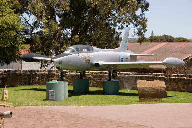 A Cessna A-37 Fighter-Bomber light attack aircraft used by the US Air Force in the war in Vietnam and now held by the War Remnants Museum In Ho Chi Minh City, Vietnam, July 2025.