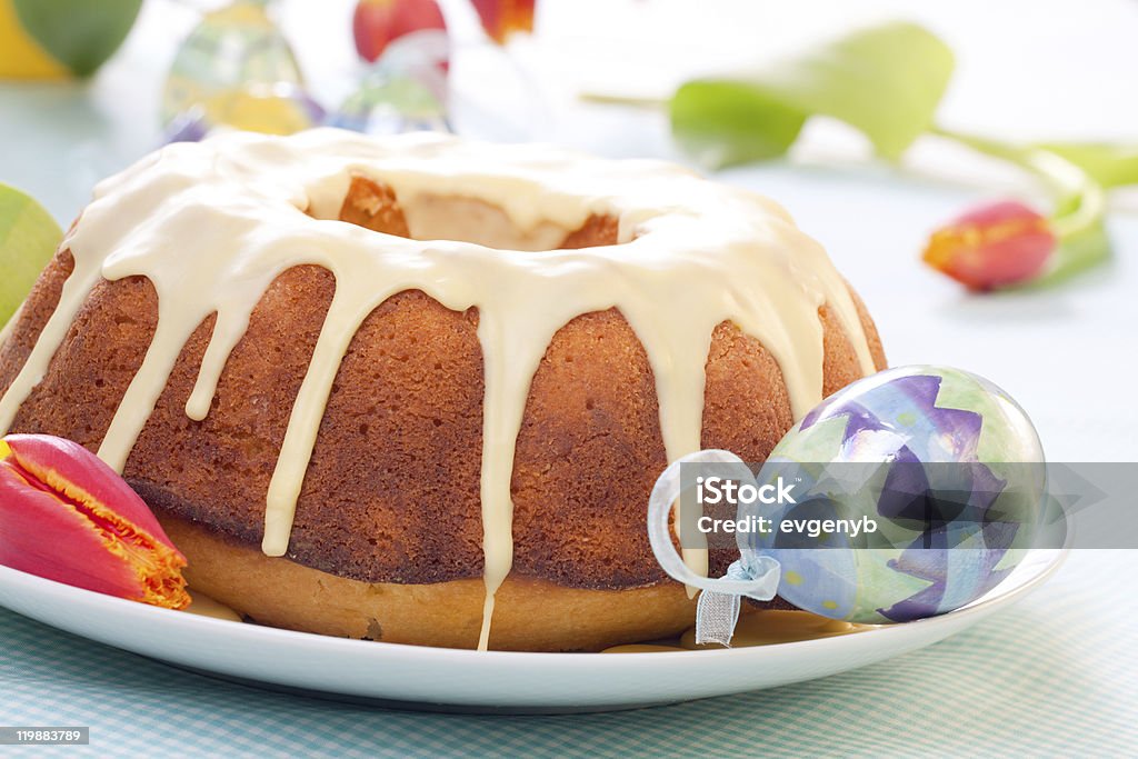 Easter Cake  Arrangement Stock Photo