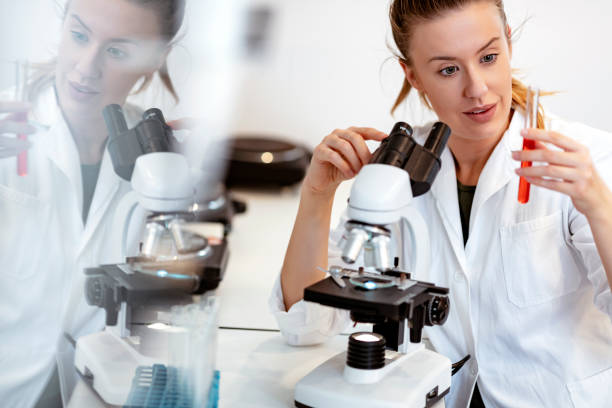 istock Woman scientist working in laboratory 1198840143