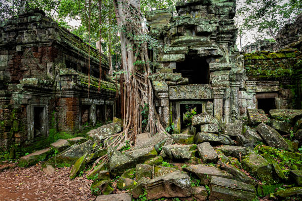 istock Temples of Angkor Wat in Cambodia 1198841894