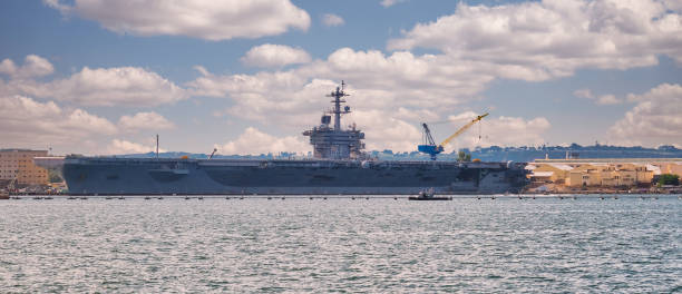 istock Aircraft Carrier Roosevelt 1198851435