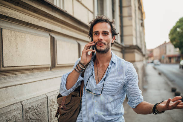 istock Handsome man in the city 1198858598