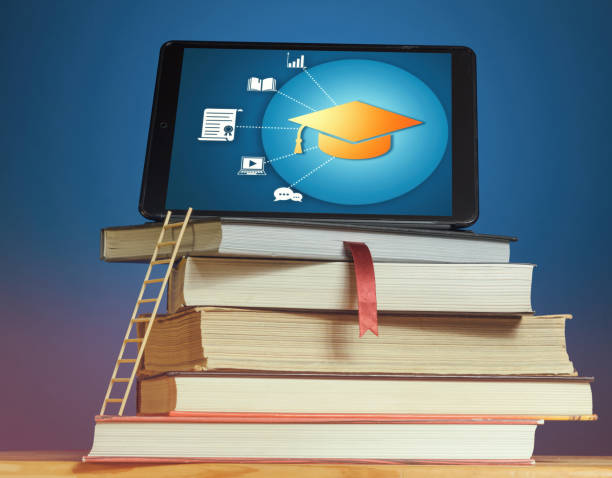 istock Concept of online education, e-learning, career development. 1198859851