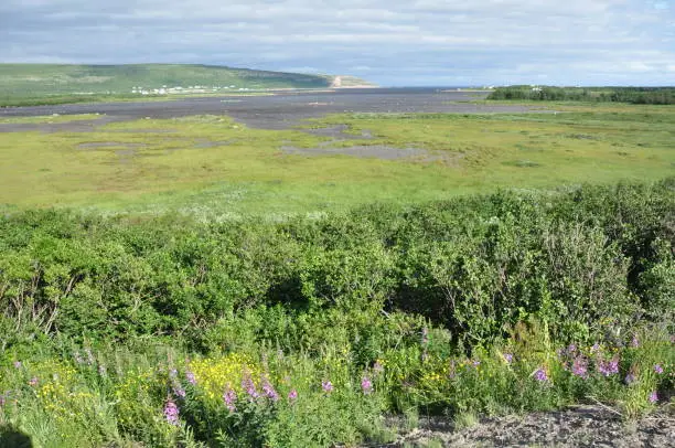 Forteau Bay, on the south shore of Labrador, Canada, near where the ferry from Newfoundland docks.