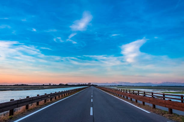istock Spring sunset in the lagoon of Grado 1198863661