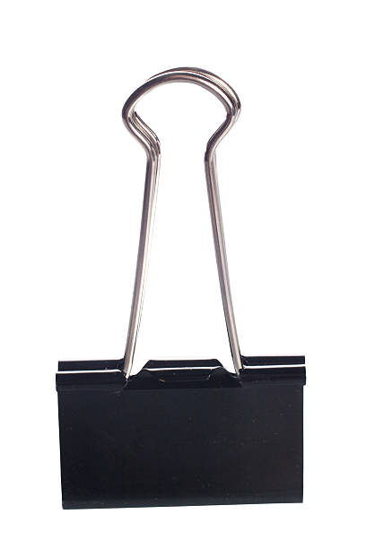 istock Metal paper clip 119886602