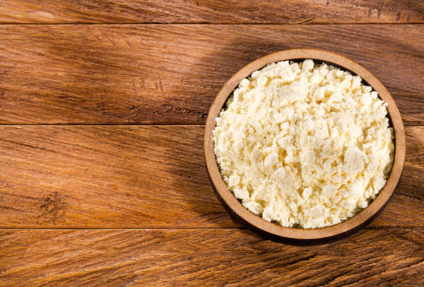 istock Sugary milk powder enriched with calcium, iron and vitamins 1198868622